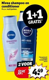 Shampoo diamond gloss-Nivea