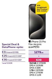 Apple iphone 15 pro max 256 gb 5g-Apple