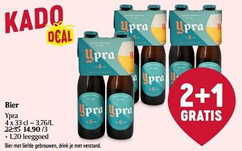 Promoties Bier ypra - Ypra - Geldig van 15/02/2024 tot 21/02/2024 bij Delhaize