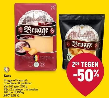 Promoties Kaas belegen, in sneden - Brugge - Geldig van 15/02/2024 tot 21/02/2024 bij Delhaize