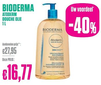 Promoties Bioderma atoderm douche olie - BIODERMA - Geldig van 29/01/2024 tot 29/02/2024 bij Medi-Market