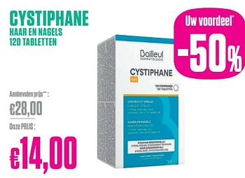 Promoties Cystiphane haar en nagels - Cystiphane Biorga - Geldig van 29/01/2024 tot 29/02/2024 bij Medi-Market
