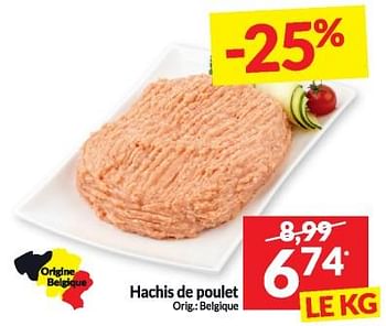 Promotions Hachis de poulet - Produit maison - Intermarche - Valide de 13/02/2024 à 18/02/2024 chez Intermarche