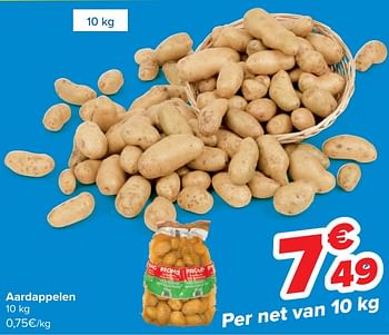 Promoties Aardappelen - Huismerk - Carrefour  - Geldig van 14/02/2024 tot 26/02/2024 bij Carrefour