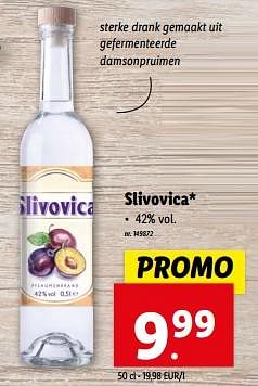 Promoties Slivovica - Huismerk - Lidl - Geldig van 21/02/2024 tot 27/02/2024 bij Lidl
