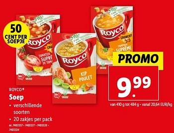Promoties Soep - Royco - Geldig van 21/02/2024 tot 27/02/2024 bij Lidl
