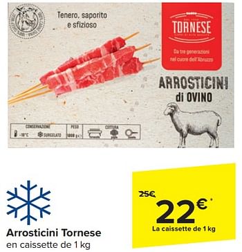 Promotions Arrosticini tornese - Produit maison - Carrefour  - Valide de 14/02/2024 à 20/02/2024 chez Carrefour
