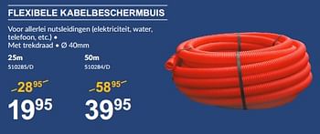 Promoties Flexibele kabelbeschermbuis 25m - Scala - Geldig van 01/02/2024 tot 18/02/2024 bij HandyHome