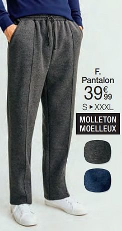 Promotions Pantalon - Produit Maison - Damart - Valide de 01/02/2024 à 30/06/2024 chez Damart
