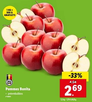 Promoties Pommes bonita - Huismerk - Lidl - Geldig van 21/02/2024 tot 27/02/2024 bij Lidl