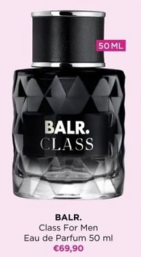 Promoties Balr class for men eau de parfum - BALR. - Geldig van 15/02/2024 tot 25/02/2024 bij ICI PARIS XL