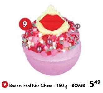 Promoties Badbruisbal kiss chase - BOMB - Geldig van 14/02/2024 tot 27/02/2024 bij DI