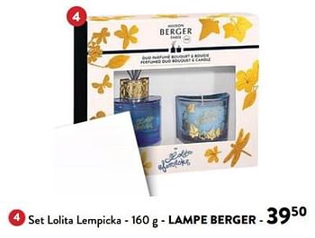 Promoties Set lolita lempicka - Lampe Berger - Geldig van 14/02/2024 tot 27/02/2024 bij DI