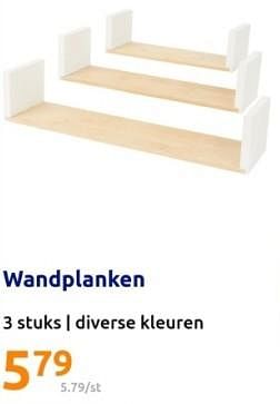 Promoties Wandplanken - Huismerk - Action - Geldig van 14/02/2024 tot 20/02/2024 bij Action