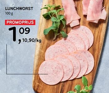 Promoties Lunchworst - Huismerk - Alvo - Geldig van 14/02/2024 tot 27/02/2024 bij Alvo