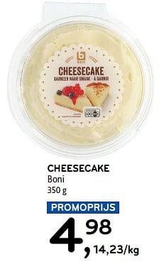 Promoties Cheesecake boni - Boni - Geldig van 14/02/2024 tot 27/02/2024 bij Alvo