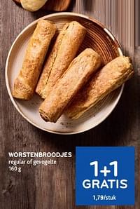 Worstenbroodjes 1+1 gratis-Huismerk - Alvo