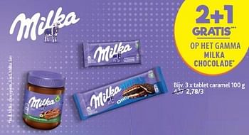 Promoties Milka chocolade 2+1 gratis - Milka - Geldig van 14/02/2024 tot 27/02/2024 bij Alvo