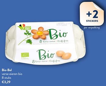 Promoties Bio-bel verse eieren bio - Huismerk - Okay Buurtwinkels - Geldig van 14/02/2024 tot 27/02/2024 bij OKay