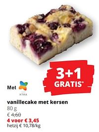 Vanillecake met kersen-Huismerk - Spar Retail