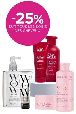 Promotions -25% sur tous les soins des cheveux - Produit Maison - ICI PARIS XL - Valide de 15/02/2024 à 25/02/2024 chez ICI PARIS XL