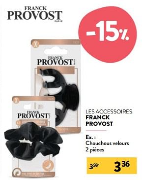 Promotions Chouchous velours 2 pièces - Franck Provost - Valide de 14/02/2024 à 27/02/2024 chez DI