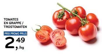 Promotions Tomates en grappe - Produit maison - Alvo - Valide de 14/02/2024 à 27/02/2024 chez Alvo