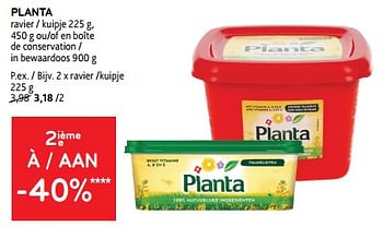 Promotions Planta 2ième à -40% - Planta - Valide de 14/02/2024 à 27/02/2024 chez Alvo