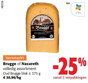 Promoties Oud brugge blok - Brugge - Geldig van 14/02/2024 tot 27/02/2024 bij Colruyt
