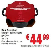 Boni selection kookpot geëmailleerd gietijzer-Boni