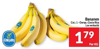 Promoties Bananen - Chiquita - Geldig van 20/02/2024 tot 25/02/2024 bij Intermarche