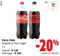 Coca-cola original of zero sugar-Coca Cola