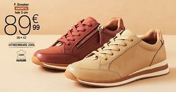 Promotions Sneaker - Produit Maison - Damart - Valide de 01/02/2024 à 30/06/2024 chez Damart
