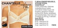 Promoties Zonder beugels - Chantelle - Geldig van 01/02/2024 tot 30/06/2024 bij Damart