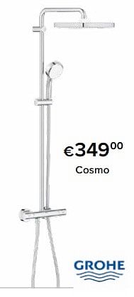Promoties Cosmo - Grohe - Geldig van 23/02/2024 tot 30/06/2024 bij Euro Shop