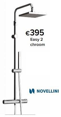 Promotions Easy 2 chroom - Novellini - Valide de 23/02/2024 à 30/06/2024 chez Euro Shop