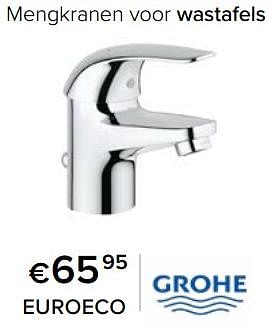 Promotions Euroeco - Grohe - Valide de 23/02/2024 à 30/06/2024 chez Euro Shop