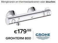 Promoties Grohterm 800 - Grohe - Geldig van 23/02/2024 tot 30/06/2024 bij Euro Shop