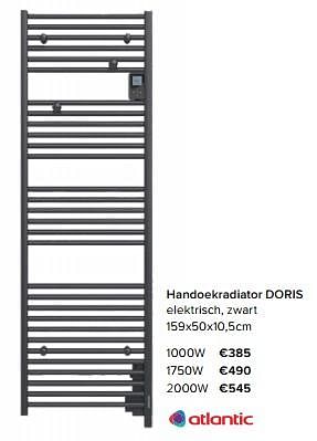 Promoties Handoekradiator doris - Atlantic - Geldig van 23/02/2024 tot 30/06/2024 bij Euro Shop