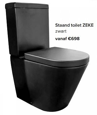 Promoties Staand toilet zeke - Huismerk - Euroshop - Geldig van 23/02/2024 tot 30/06/2024 bij Euro Shop