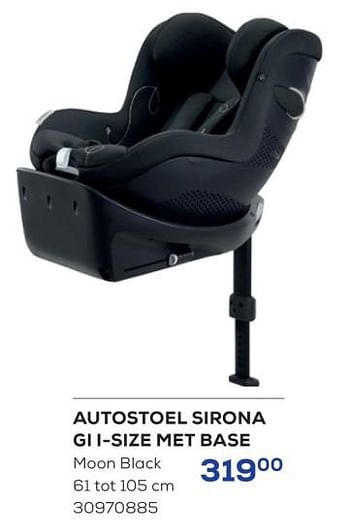 Promoties Autostoel sirona gi i-size met base - Cybex - Geldig van 15/02/2024 tot 14/03/2024 bij Supra Bazar