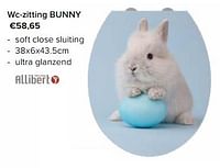 Wc-zitting bunny-Allibert