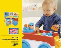 Block spinning wagon-Mega Bloks