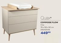 Commode flow clay-Quax