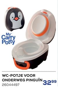 Wc-potje voor onderweg pinguïn-My Carry Potty