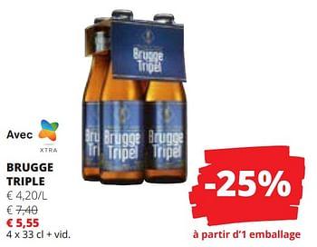 Promotions Brugge triple - Brugge Tripel - Valide de 15/02/2024 à 28/02/2024 chez Spar (Colruytgroup)
