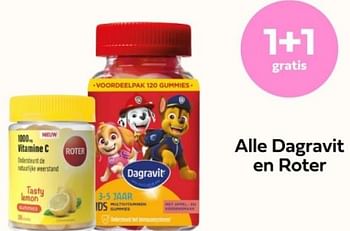 Promoties 1+1 gratis alle dagravit en roter - Huismerk - Plein - Geldig van 18/02/2024 tot 24/02/2024 bij Plein