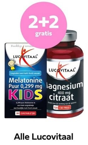 Promoties 2+2 gratis alle lucovitaal - Lucovitaal - Geldig van 18/02/2024 tot 24/02/2024 bij Plein