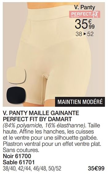 Promoties Panty maille gainante perfect fit by damart - Huismerk - Damart - Geldig van 01/02/2024 tot 30/06/2024 bij Damart