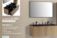 Promotions Brunella - Produit Maison - Euroshop - Valide de 23/02/2024 à 30/06/2024 chez Euro Shop